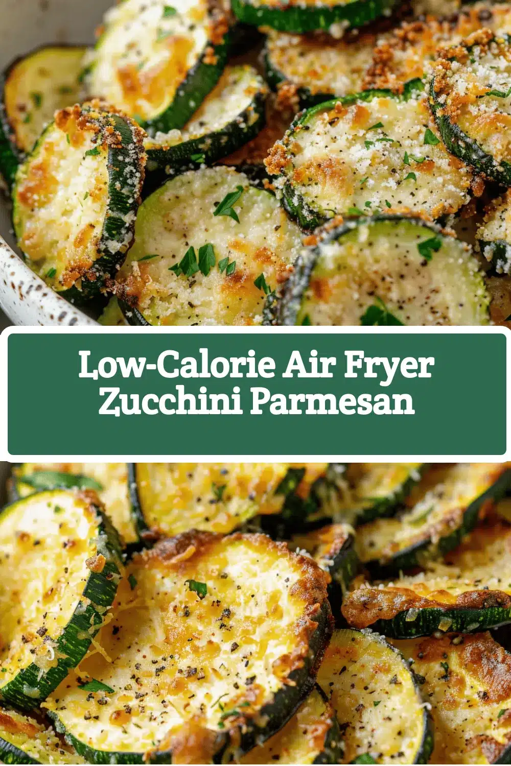 air fryer zucchini parmesan recipe