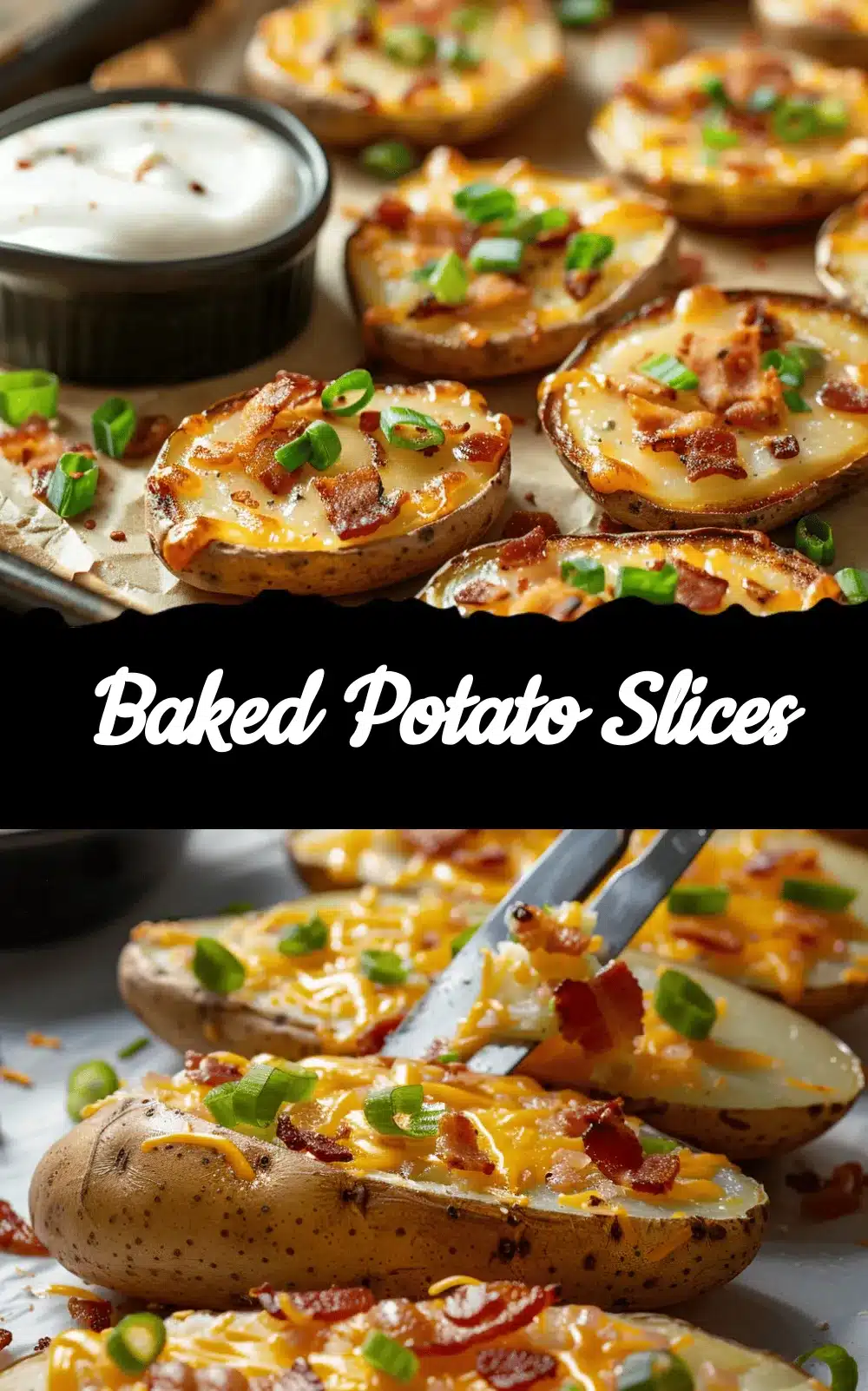 baked potato slices recipe