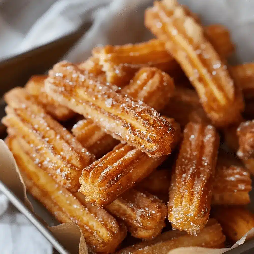 churro snacks recipe preparation steps