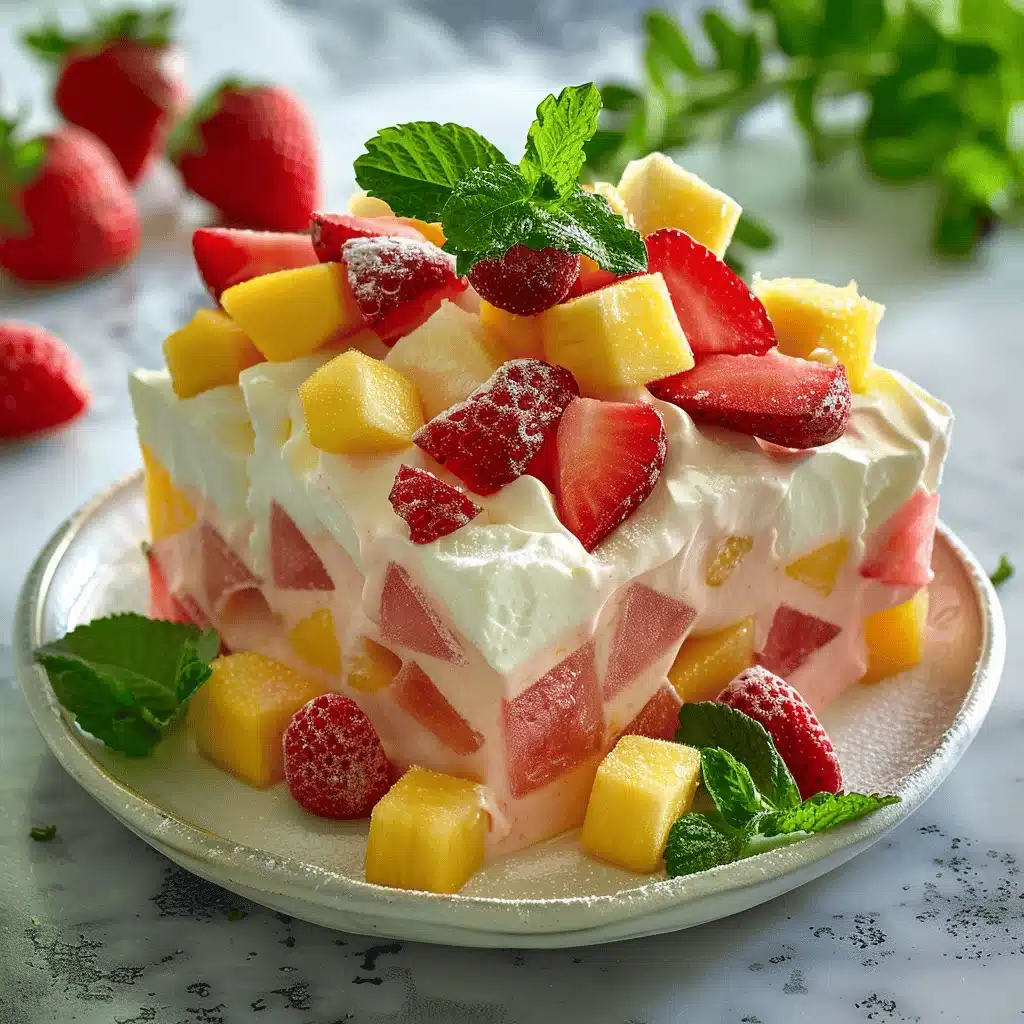 Easy Frozen Fruit Salad - featured image