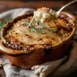 French onion soup rice - featured image
