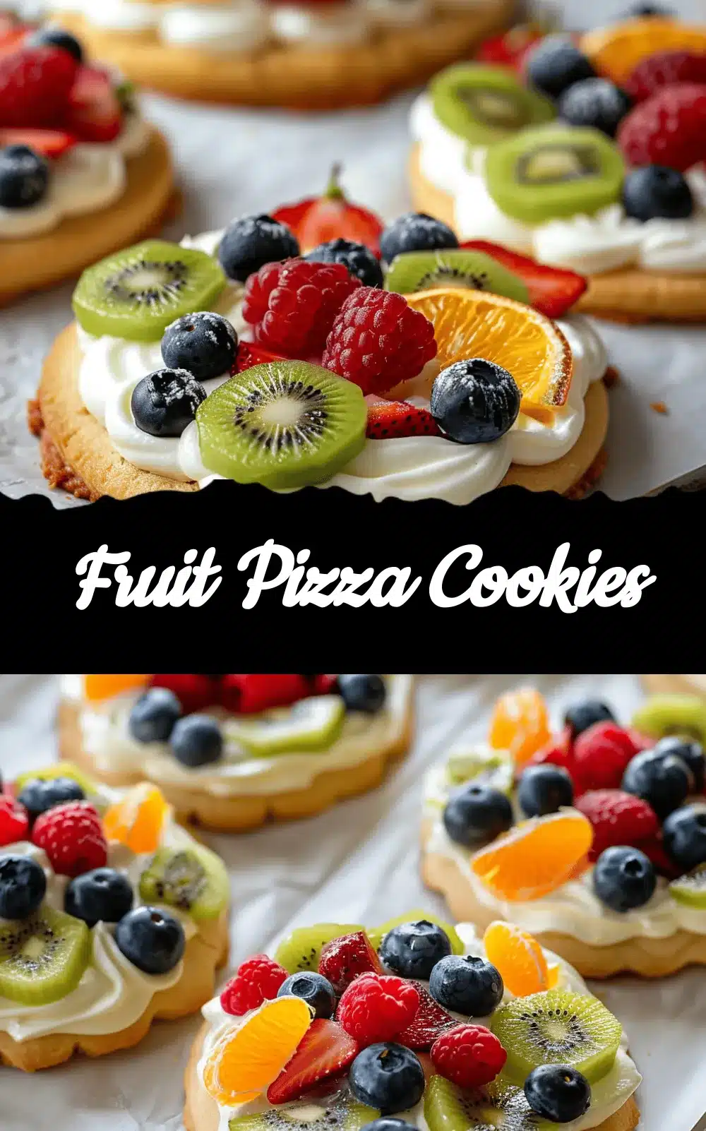 fruit pizza cookies recipe