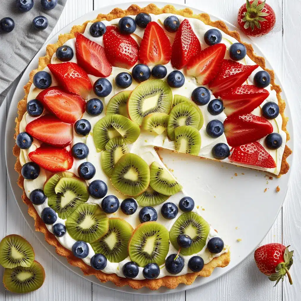 fruit pizza recipe preparation steps