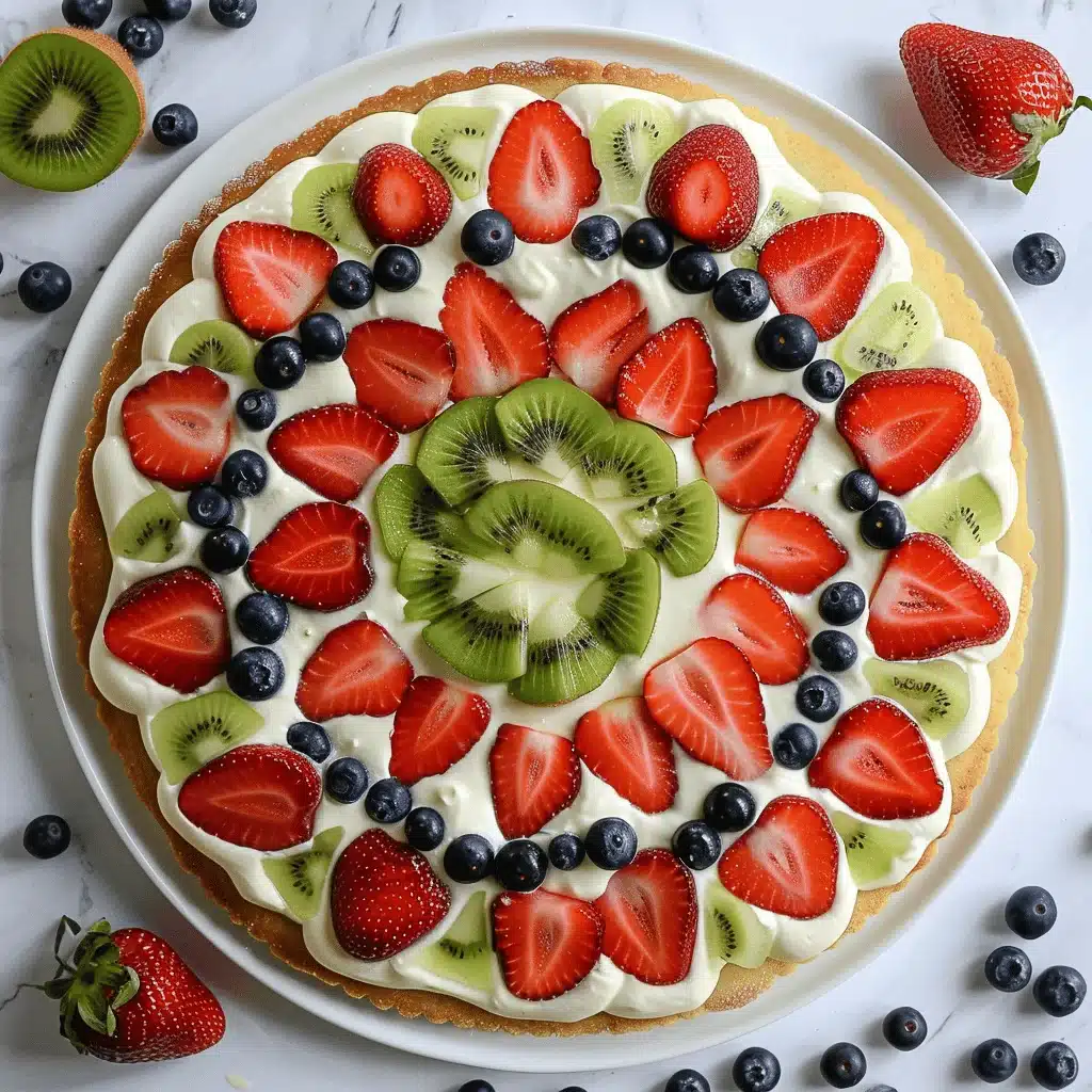 fruit pizza recipe - featured image
