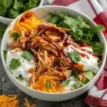 High Protein BBQ Chicken Ranch Bowl - featured image