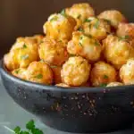 keto popcorn cheese puffs - featured image