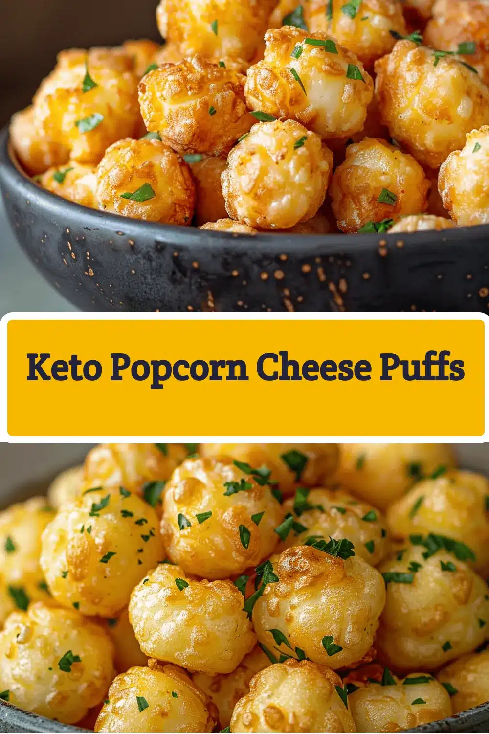keto popcorn cheese puffs recipe