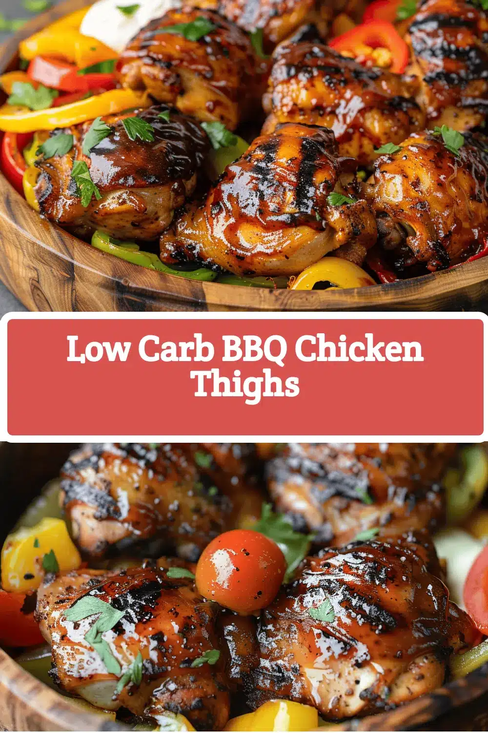 low carb BBQ chicken thighs recipe