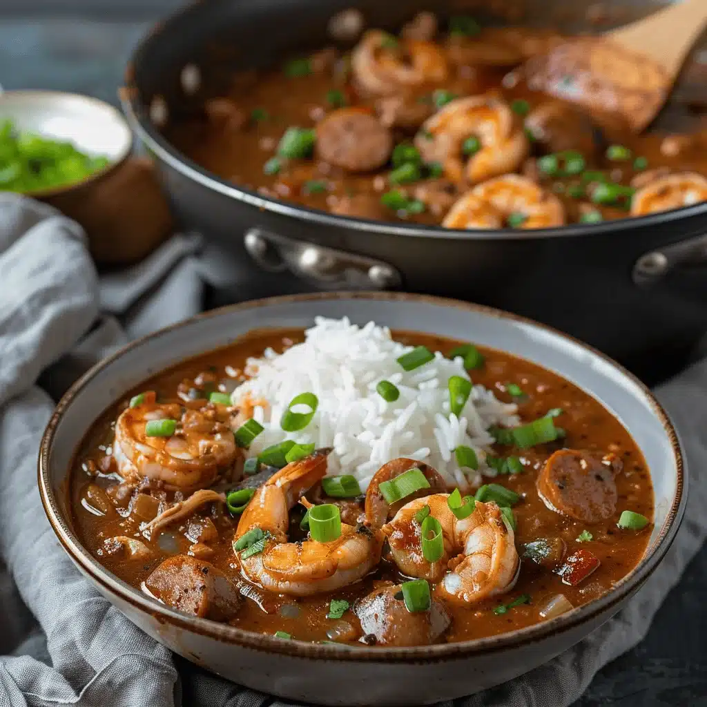 New Orleans style gumbo - featured image