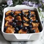 Overnight Blueberry French Toast Casserole - featured image
