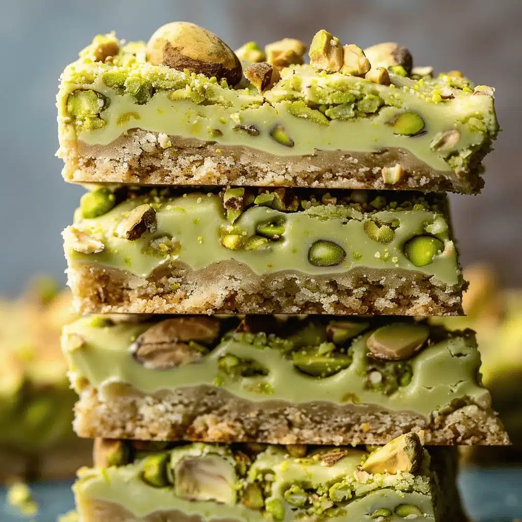 Pistachio Dream Cookie Bars - featured image