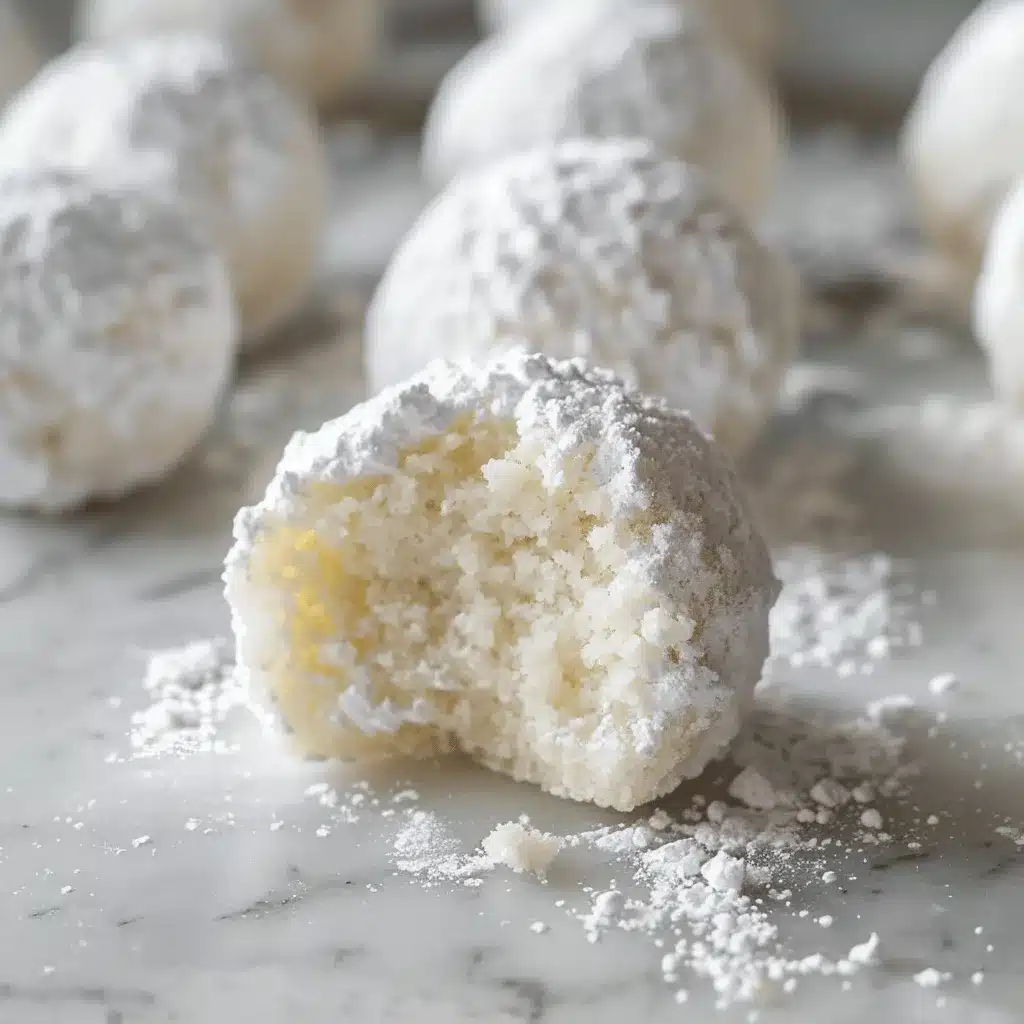 Sweetened Condensed Milk Snowballs preparation steps