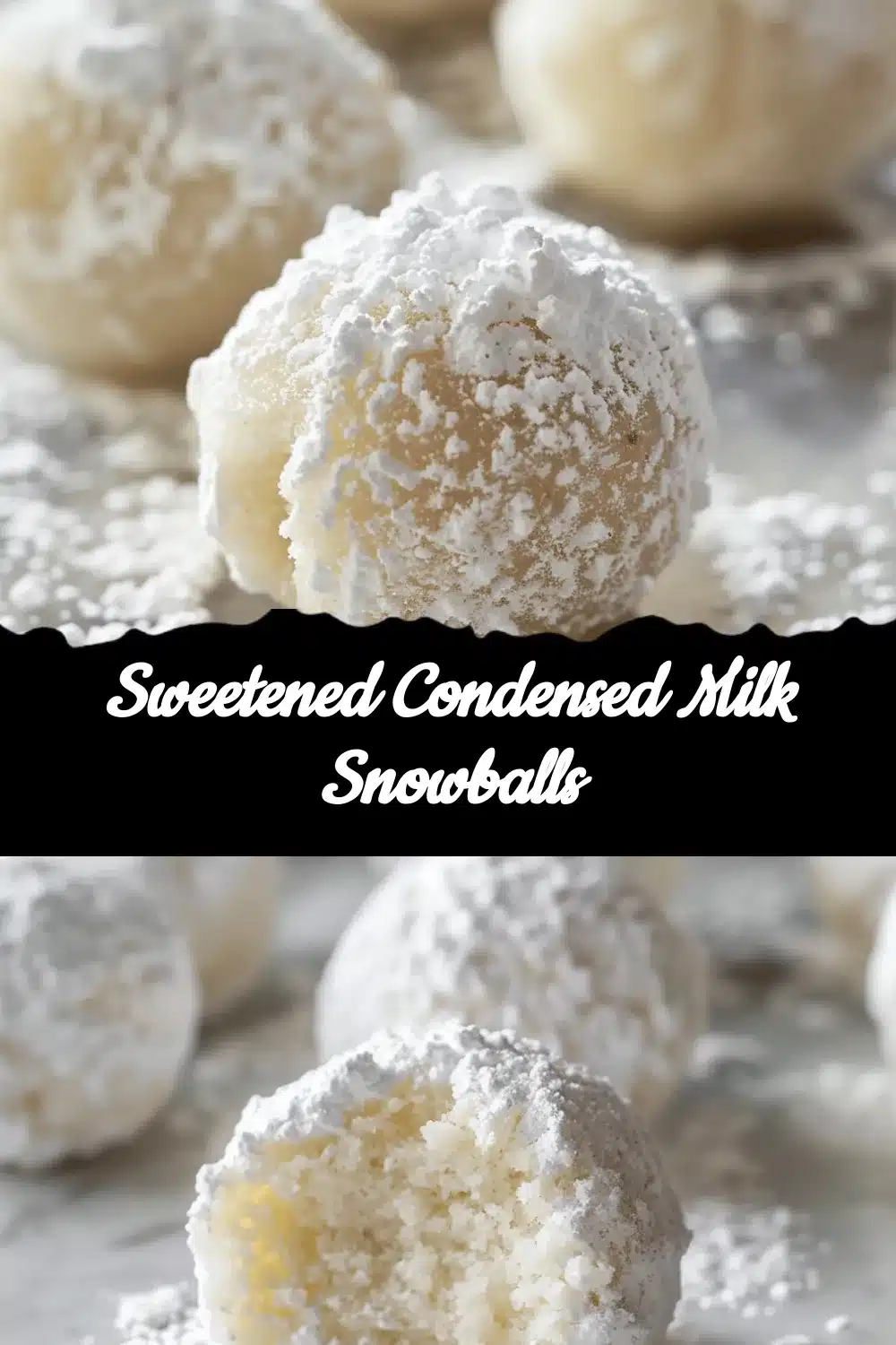 Sweetened Condensed Milk Snowballs recipe