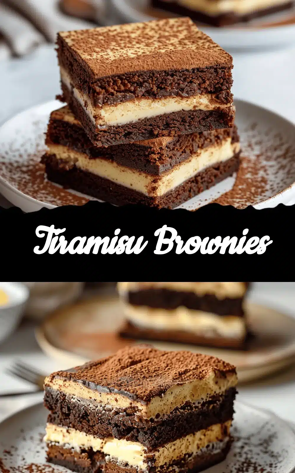 tiramisu brownies recipe