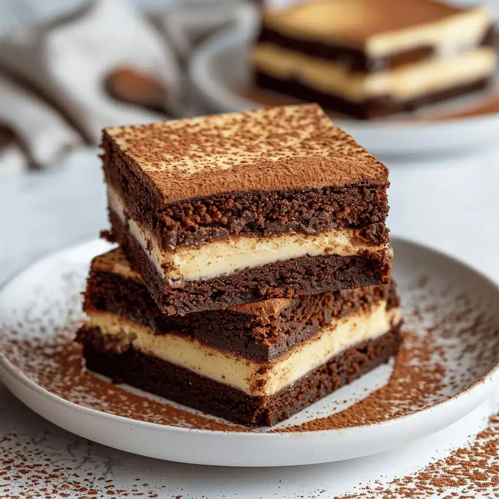 tiramisu brownies - featured image