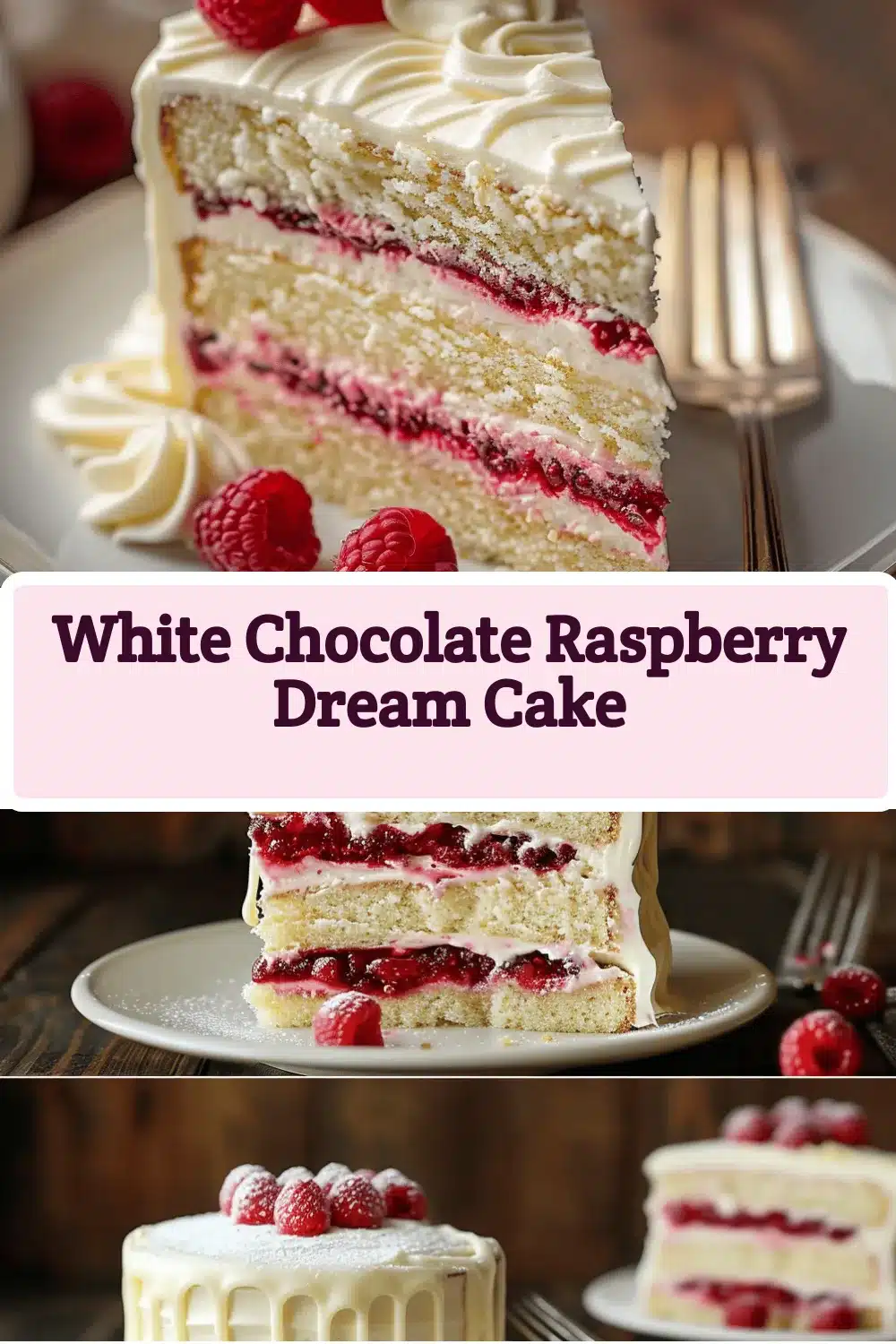 white chocolate raspberry dream cake recipe