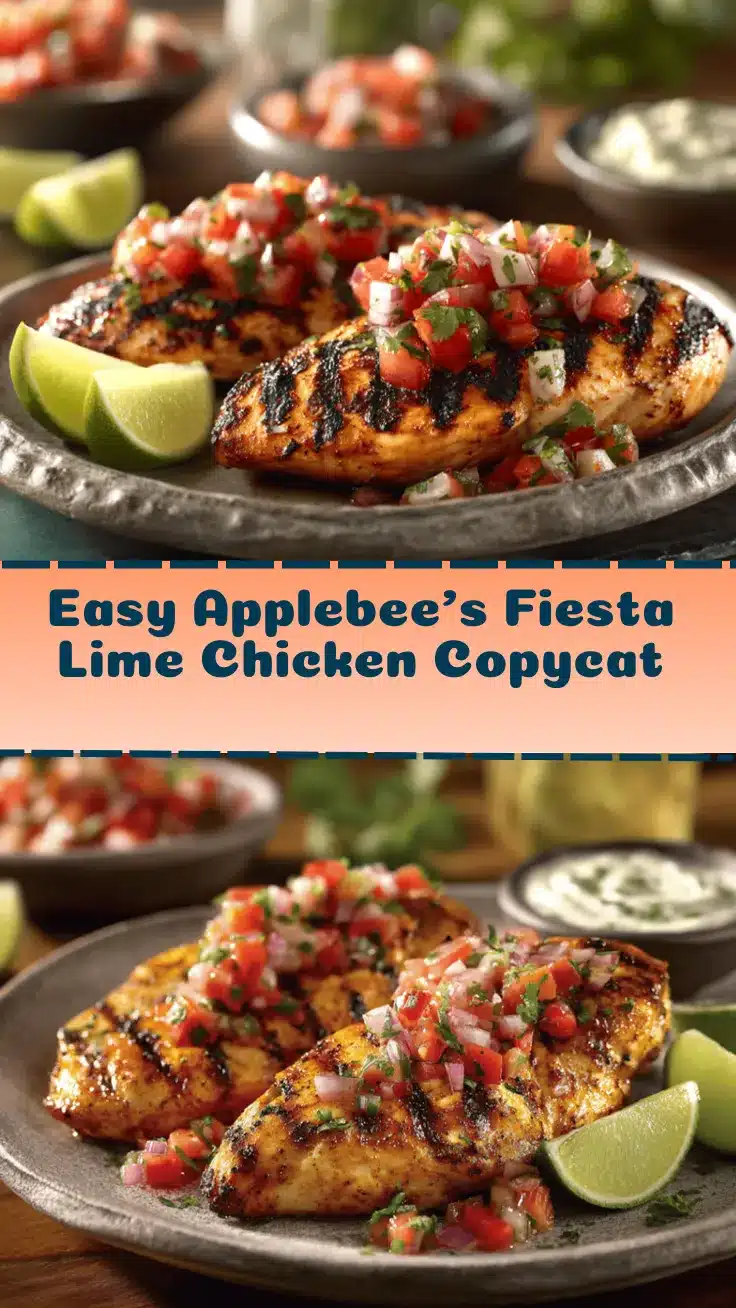 Applebee’s Fiesta Lime Chicken recipe