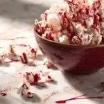 bloody red velvet popcorn - featured image
