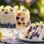 blueberry cake recipe - featured image