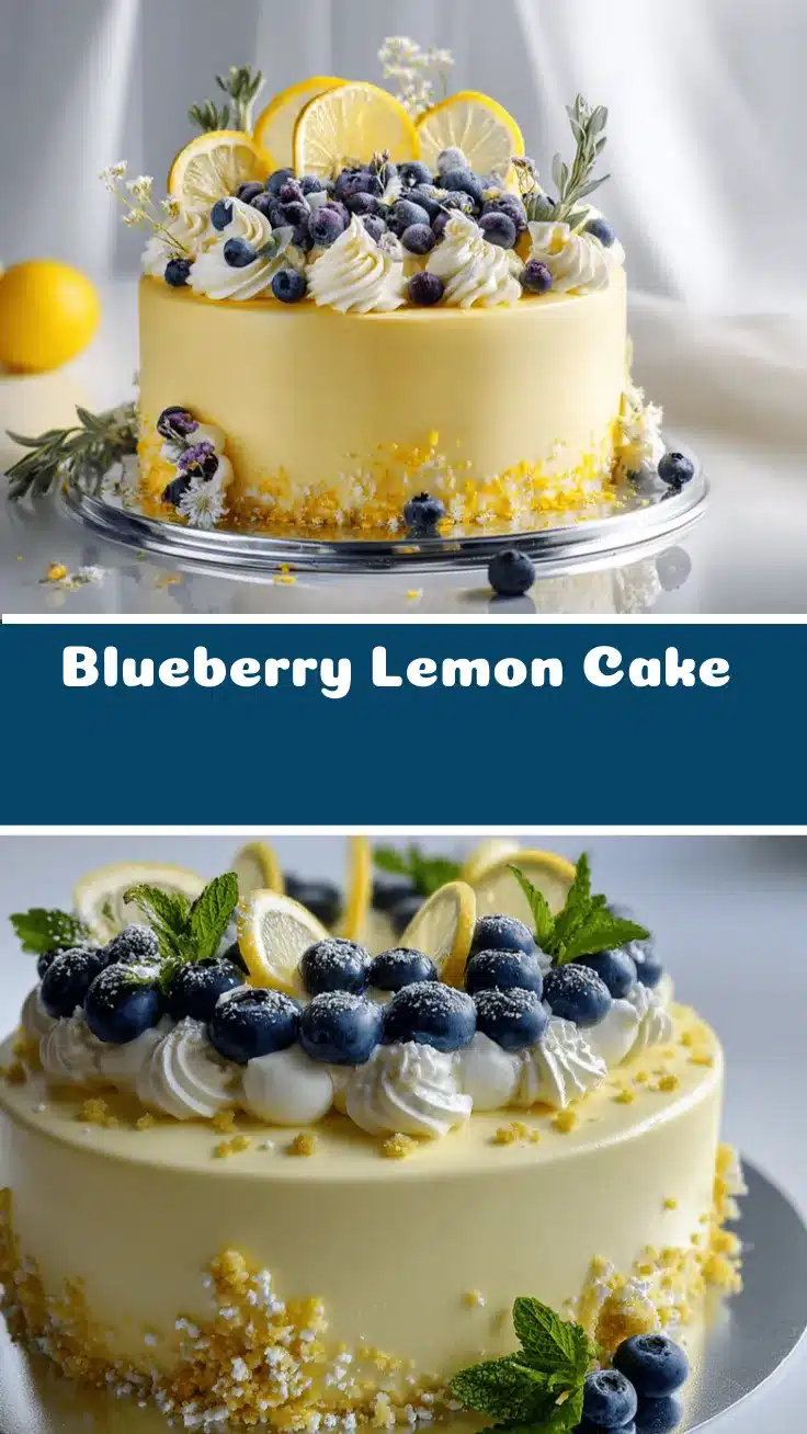 blueberry lemon cake recipe