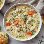 chicken pot pie soup - featured image