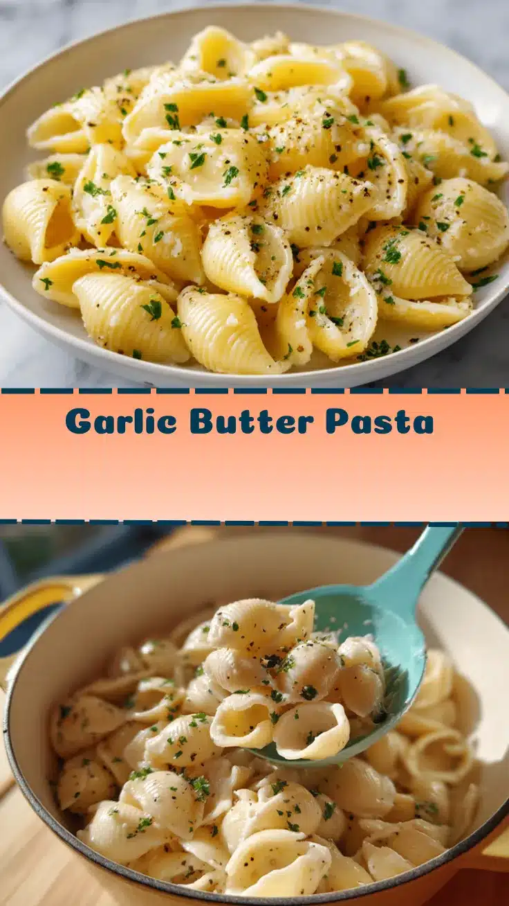 creamy garlic butter pasta recipe