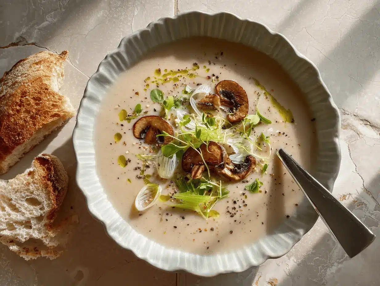 creamy ratatouille soup preparation steps