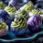 creepy deviled eggs - featured image