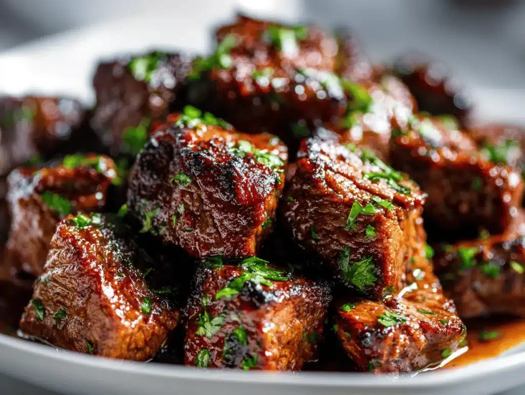 crockpot steak bites - featured image