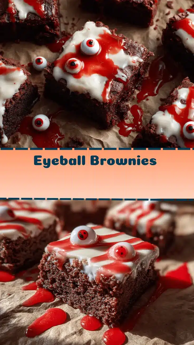 eyeball brownies recipe