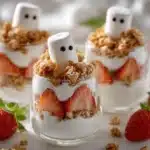 ghostly yogurt parfaits - featured image