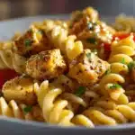 honey pepper chicken pasta - featured image