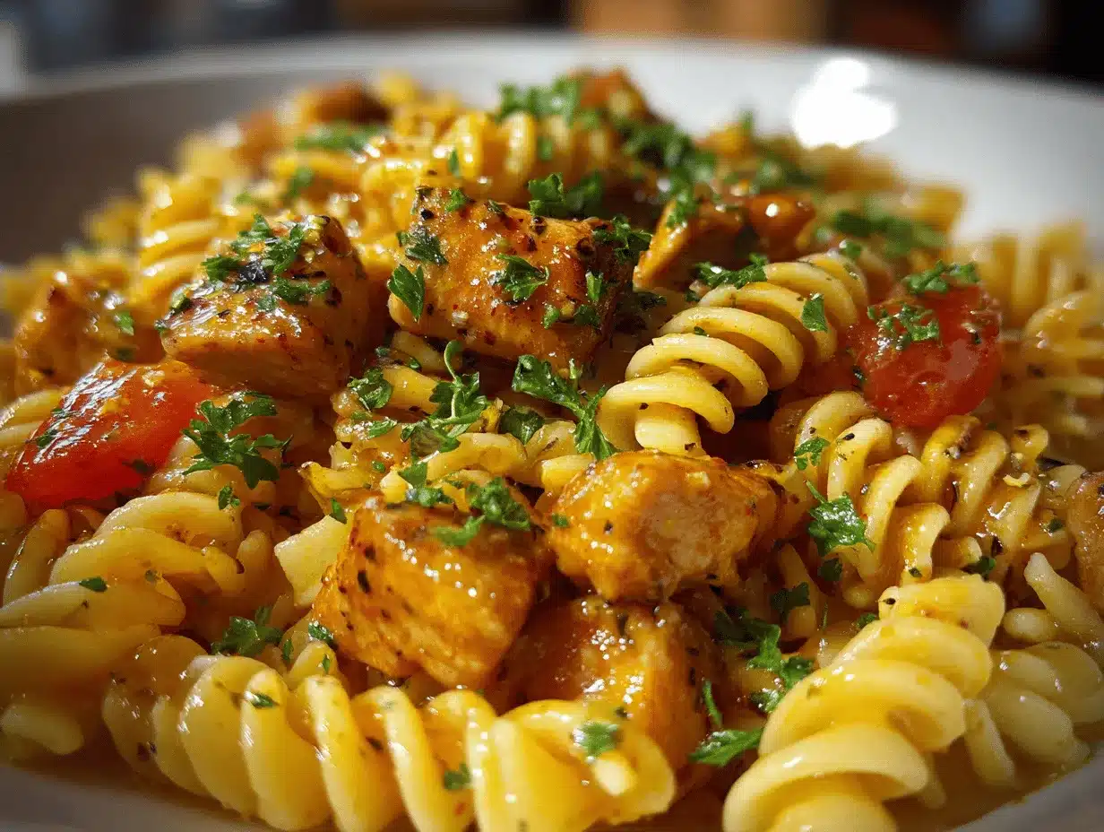 honey pepper chicken pasta preparation steps