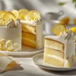 Italian lemon cream cake - featured image