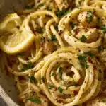 lemon chicken pasta - featured image