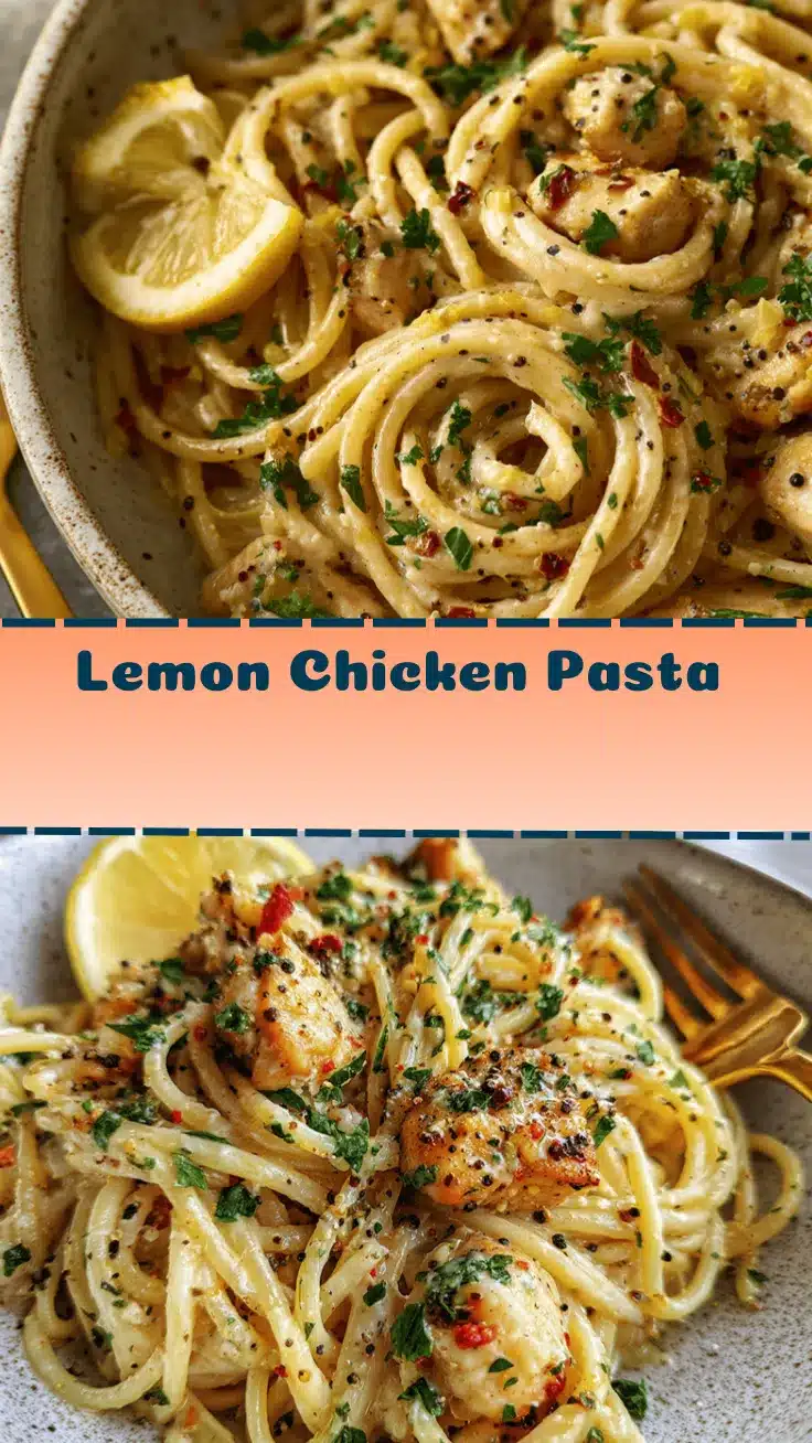 lemon chicken pasta recipe