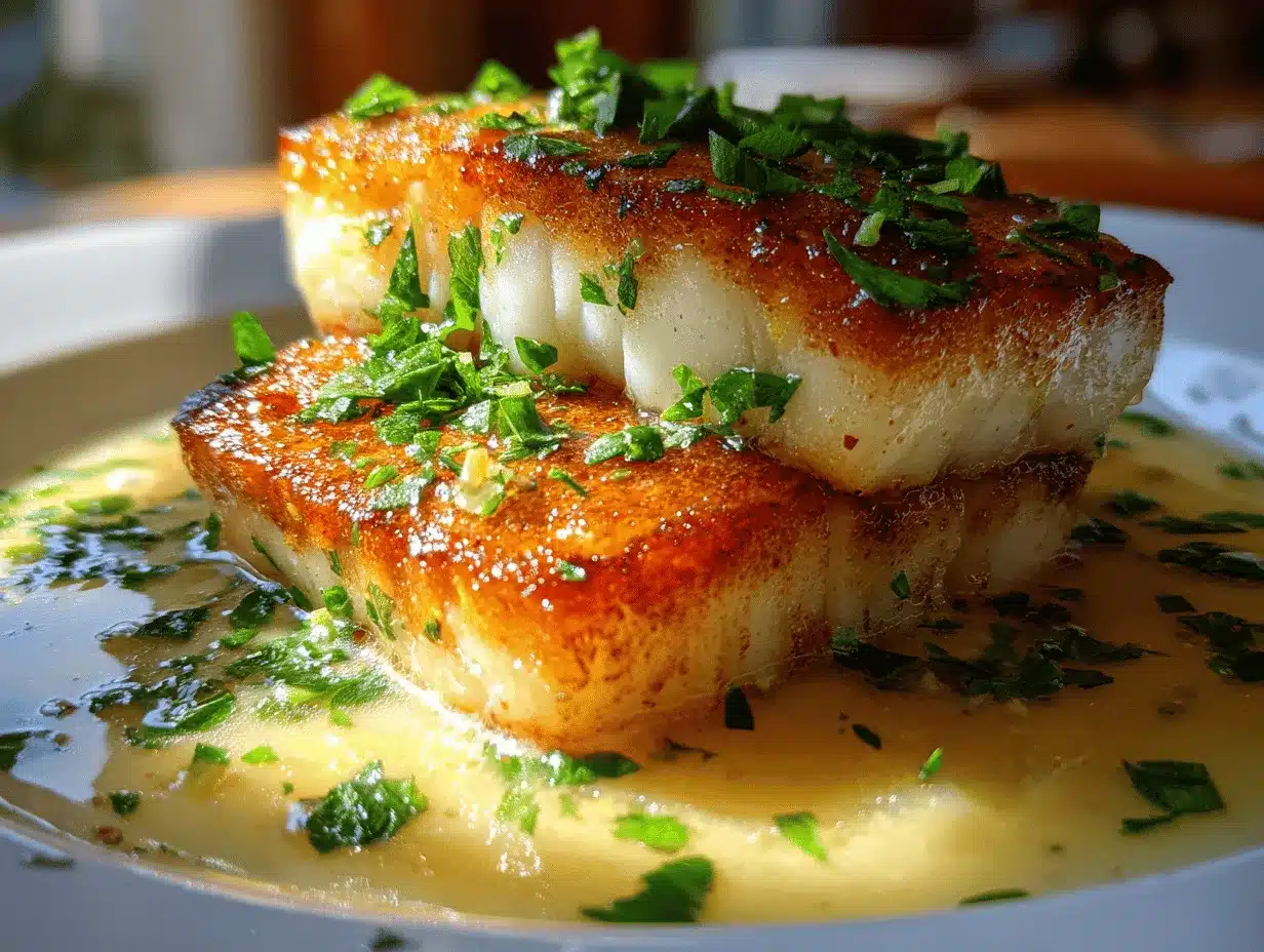 lemon garlic butter cod preparation steps