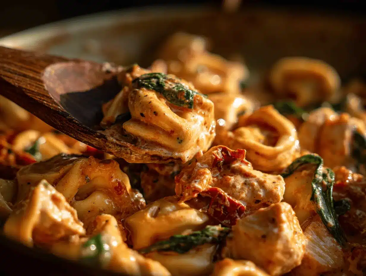 Marry Me Chicken Tortellini preparation steps