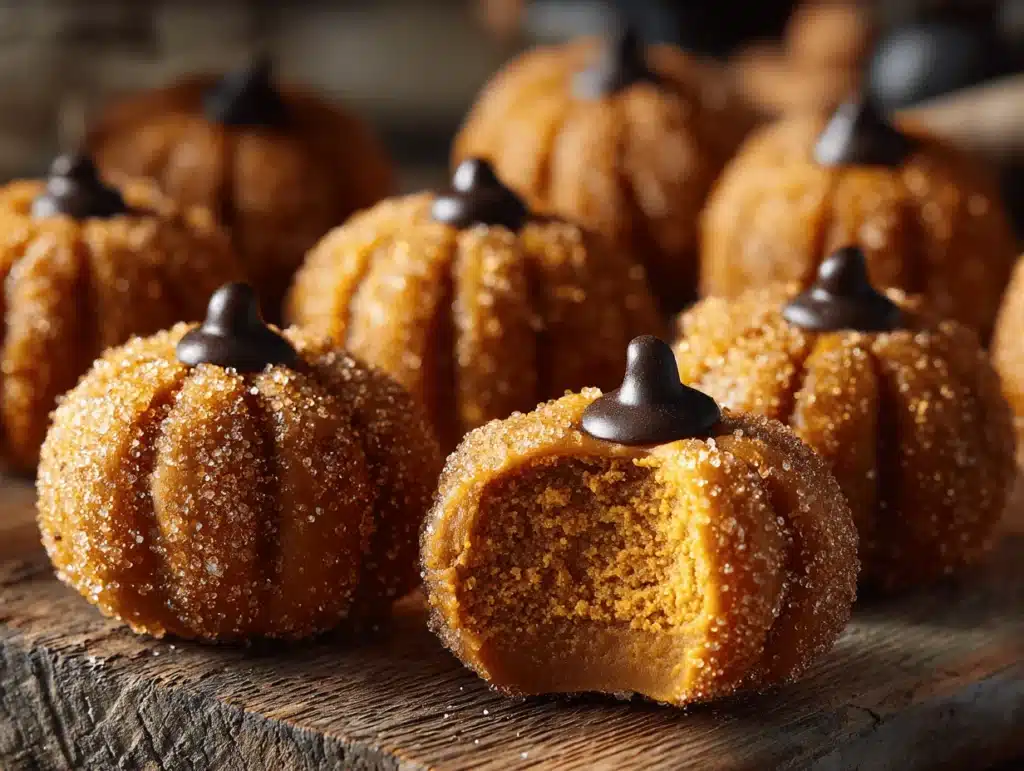 pumpkin cheesecake truffles - featured image