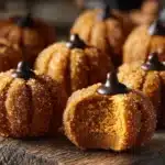 pumpkin cheesecake truffles - featured image