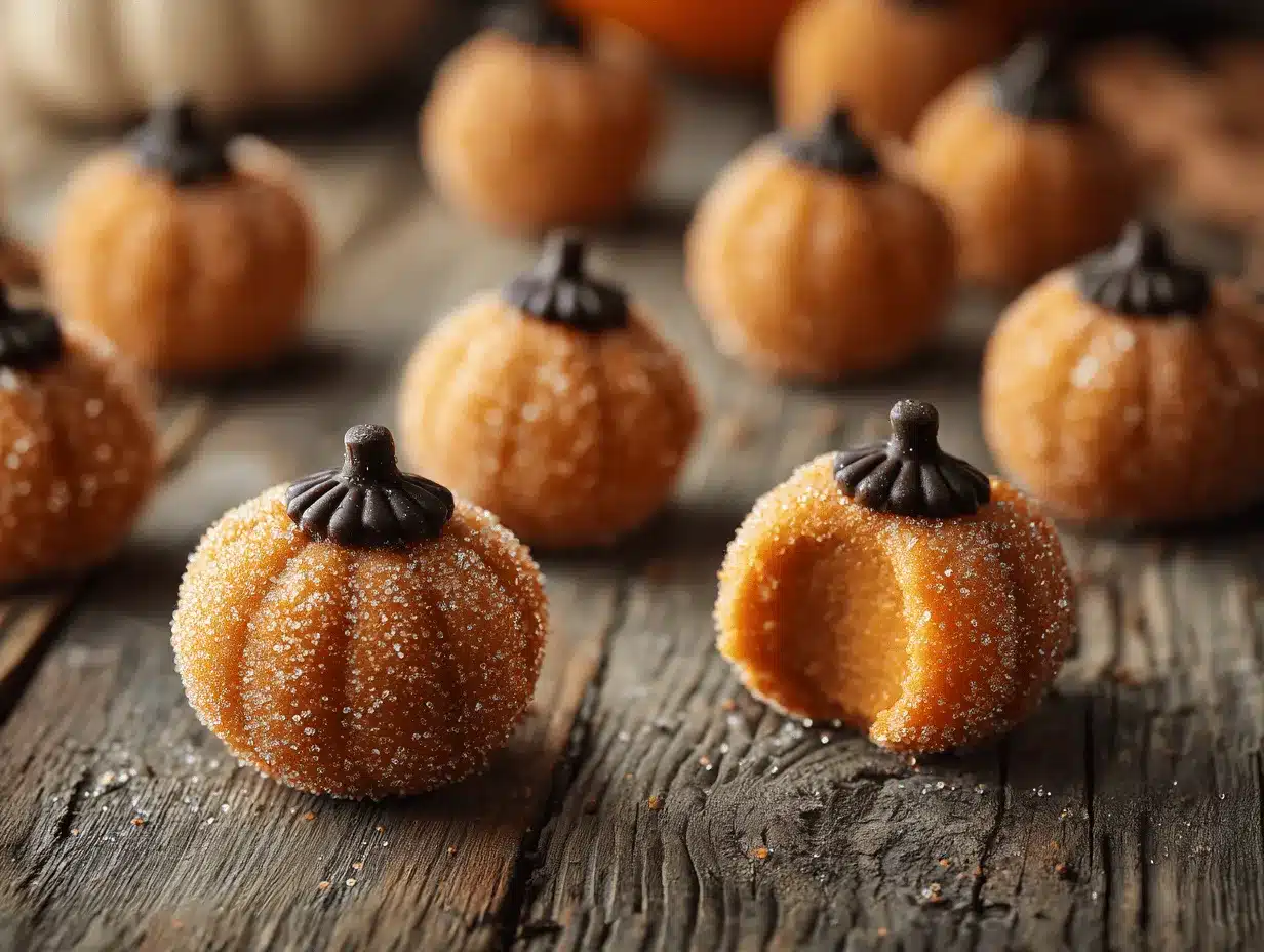 pumpkin cheesecake truffles preparation steps