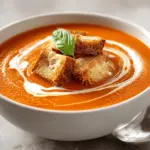 roasted tomato soup - featured image