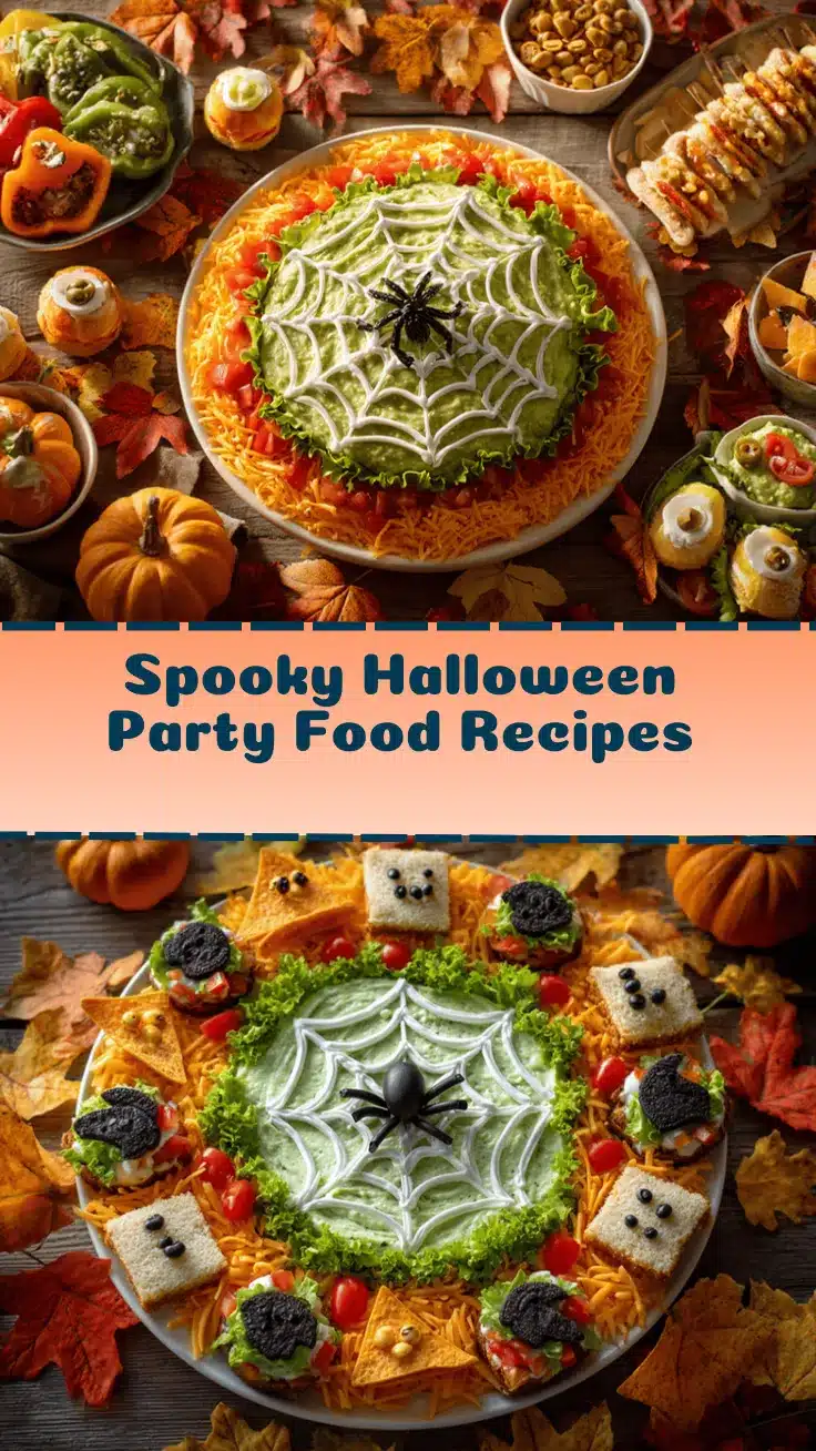 spooky Halloween party food recipes recipe