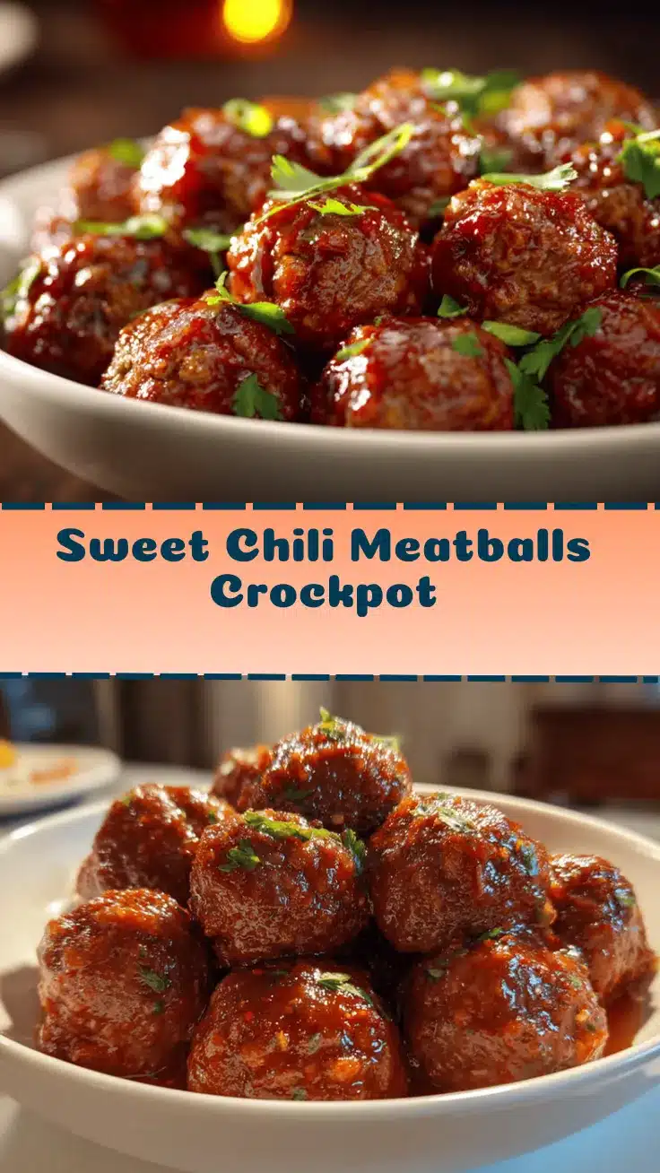 sweet chili meatballs crockpot recipe