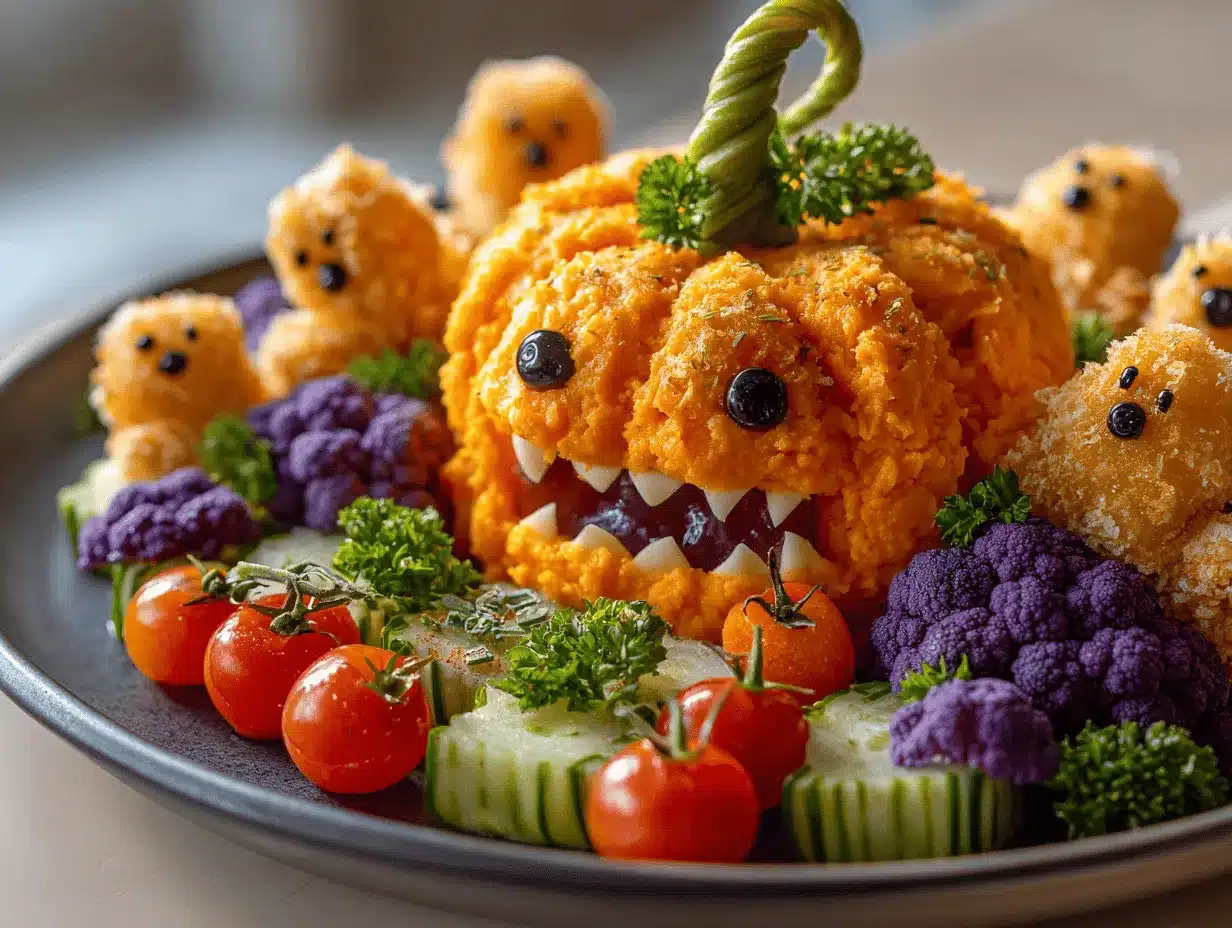 creepy Halloween dinner recipes preparation steps