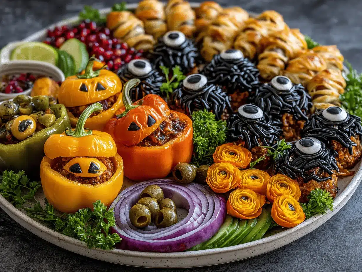 Halloween dinner ideas preparation steps