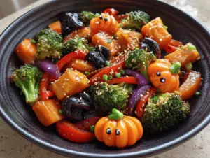 Halloween stir fry - featured image