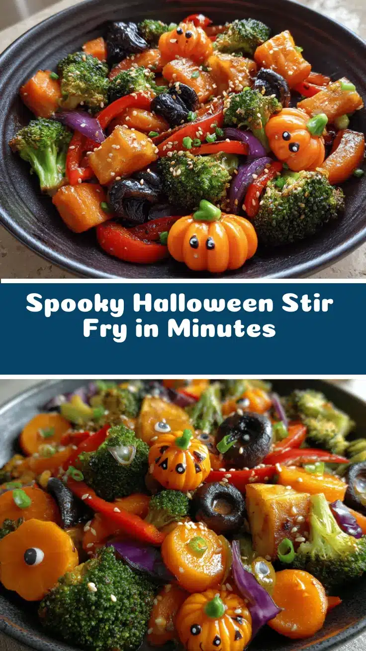 Halloween stir fry recipe
