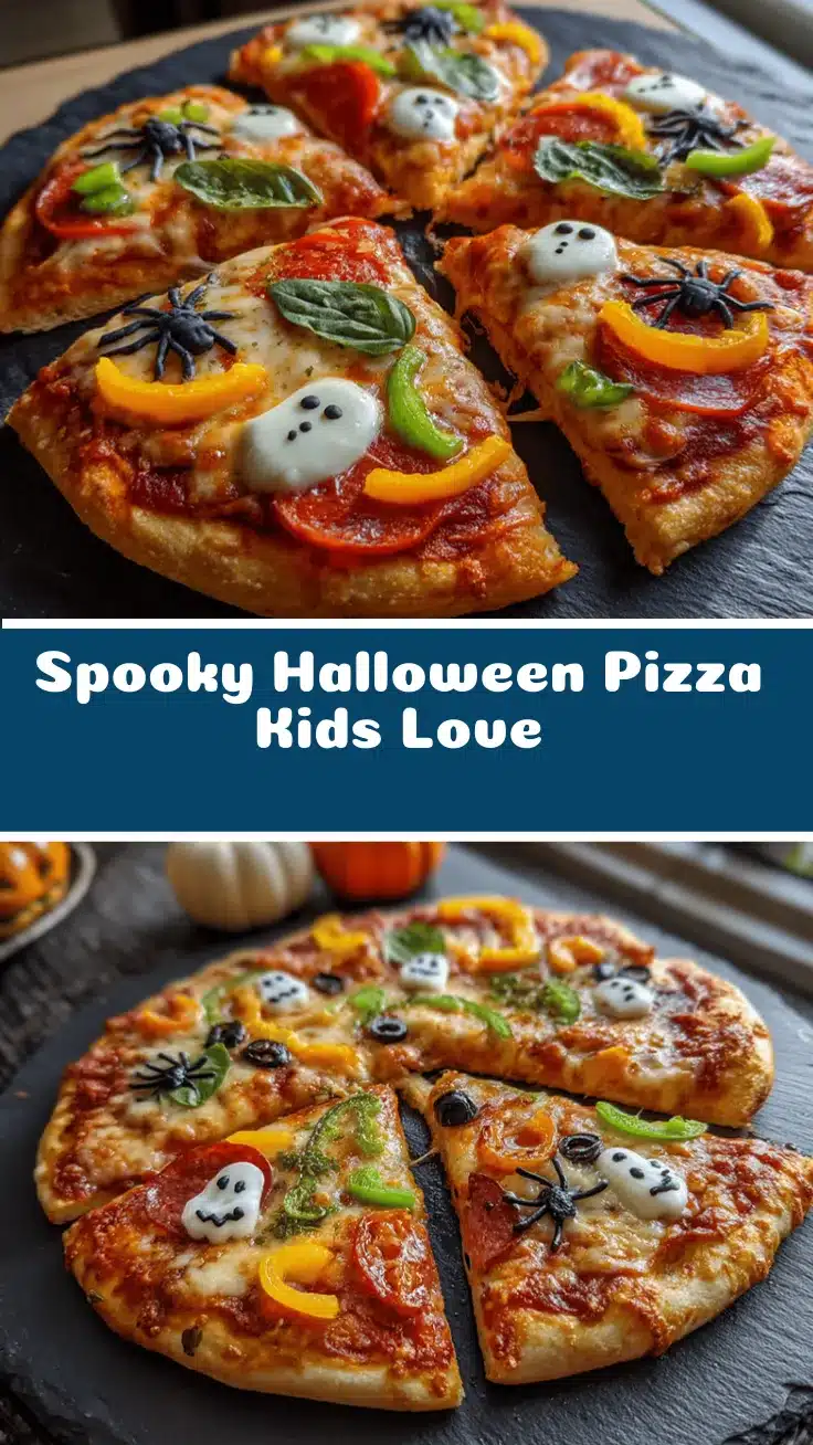Halloween themed pizza recipe recipe