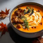 pumpkin Halloween soup - featured image
